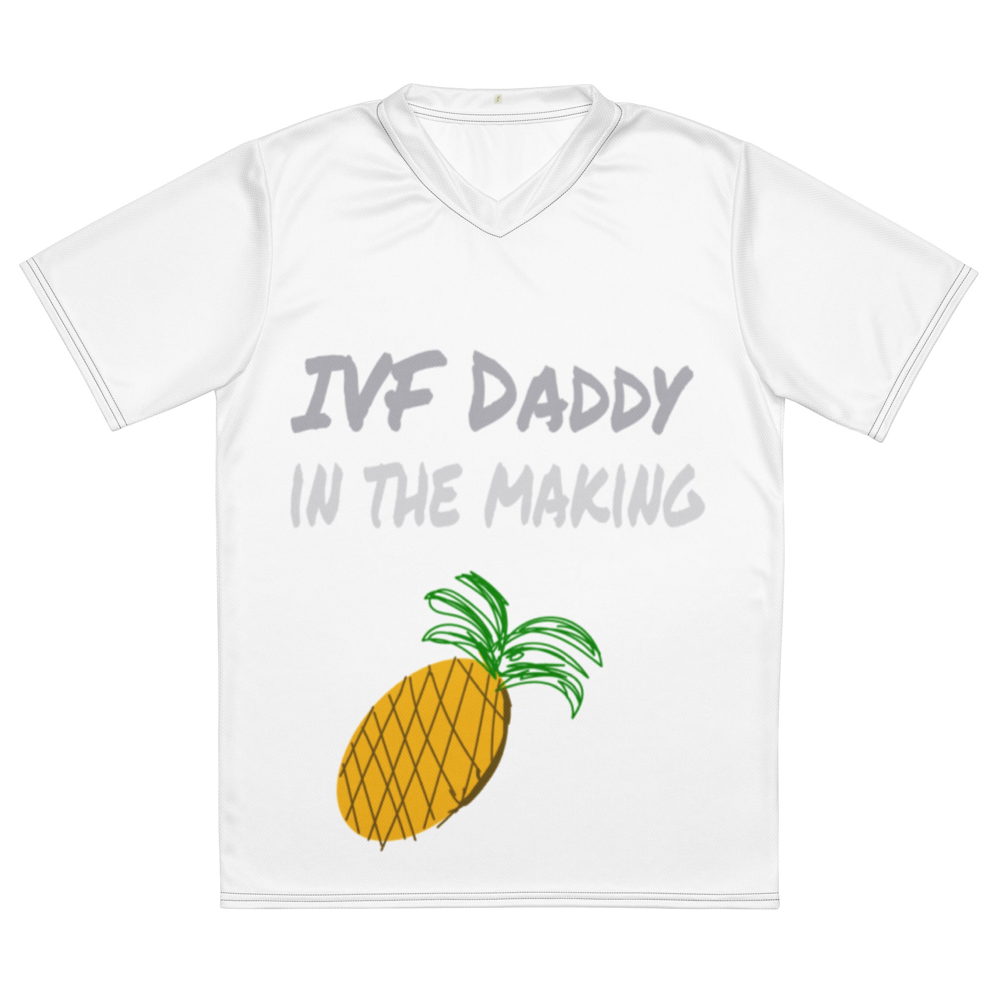 IVF daddy pineapple shirt Recycled Men's sports jersey - Young Hugs