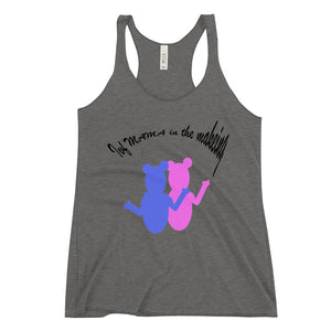 IVF Mama in the making Racerback Tank - Young Hugs